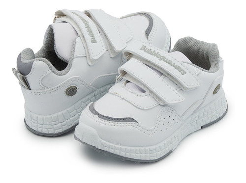 Tenis Escolar Blanco Bubble Gummers Colección 2021 Unisex