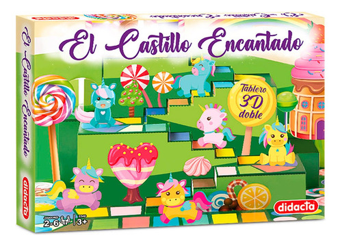 Juego De Mesa El Castillo Encantado Unicornio - Vamosajugar