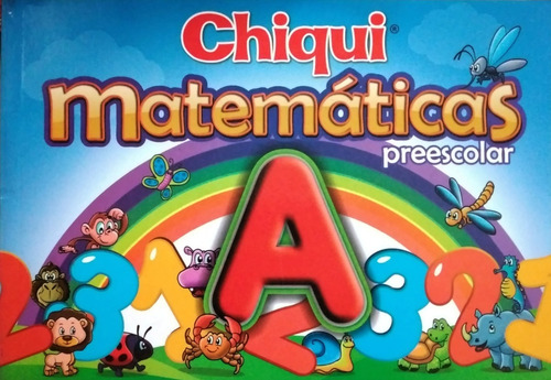 Imagen 1 de 4 de Cartilla Libro Chiqui Matematicas A Preescolar