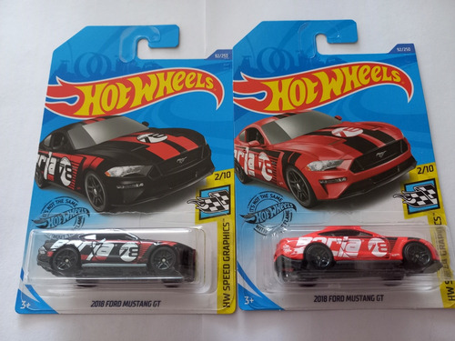 Pack Ford Mustang 2018 - Hot Wheels
