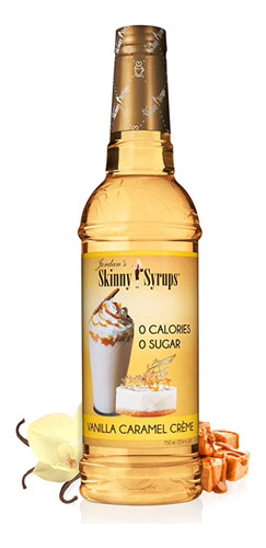 Jordan's Skinny Syrups Caramelo/vainilla Jarabe Sin Azúcar