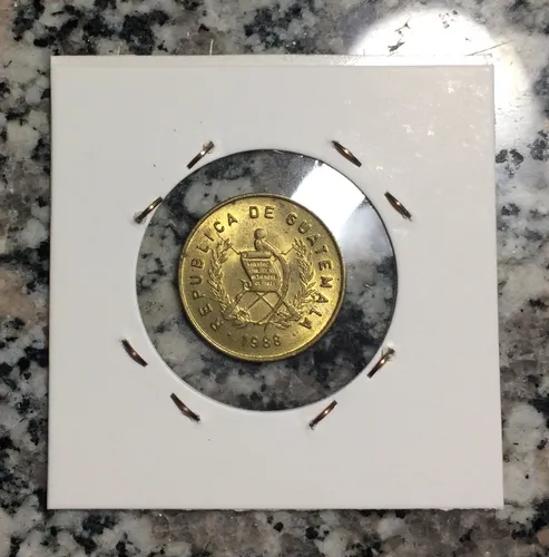 Moneda Guatemala Un Centavo 1988 Homenaje Fray Bertolome