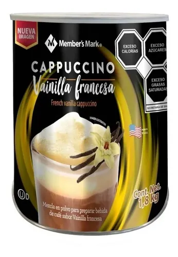 comprar Café Member's Mark Capuccino Vainilla Francesa Con 1.8 Kg 