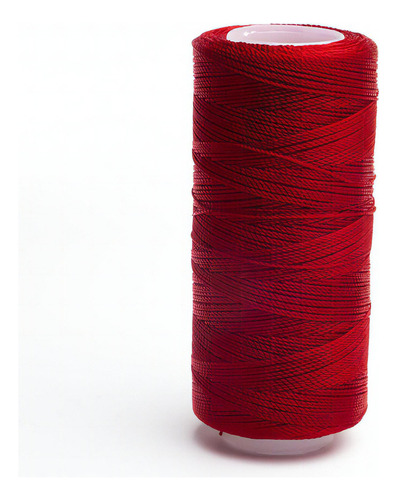 Caja 6 Pzs Hilo Crochet Nylon Sedificado Selanusa Color Rojo Fuerte