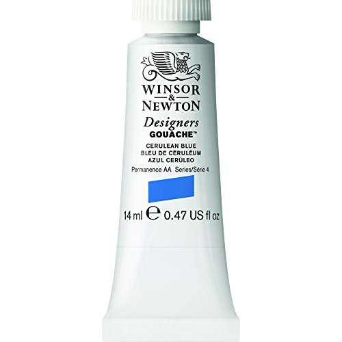 Gouache De Diseñador, Tubo De 14 Ml (0.47 Oz), Azul Ce...