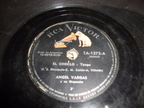 Pasta Angel Vargas Rca Victor C89