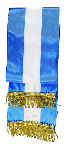 Banda Argentina Ceremonia Jura Lealtad Promesa 100cm X 10cm