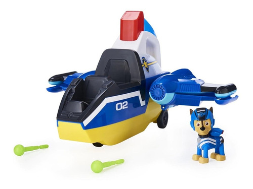 Paw Patrol  Jet De Rescate En Espiral Luz Sonido Spin Master