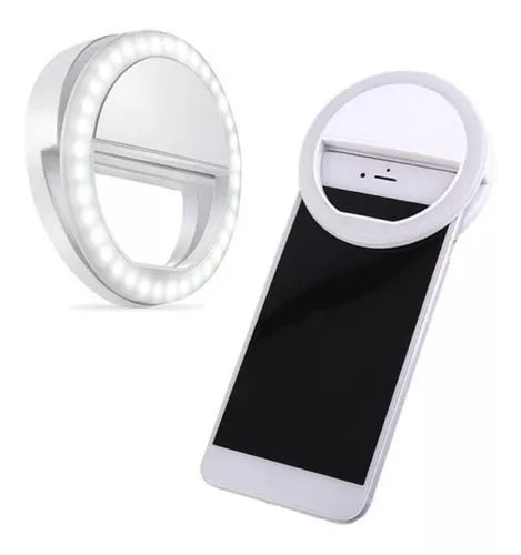 Aro Luz Led Selfie Celular Tablet Linterna Colores Anillo