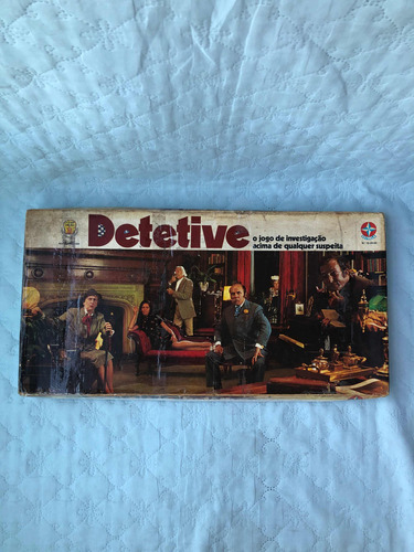 Jogo Detetive Estrela Completo Antigo E Raro Anos 70 (Usado)