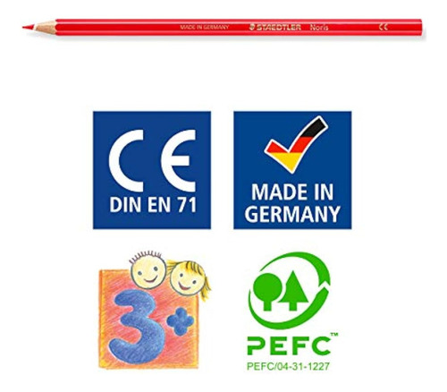 Lapices De Madera, Colores Staedtler 36 Colores
