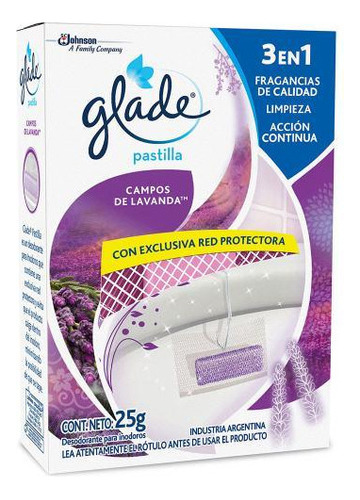 Glade Pastilla Lavanda - 25 G