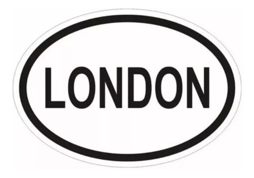 Sticker London Londres/ Decal, Calcomania, Mini Cooper 