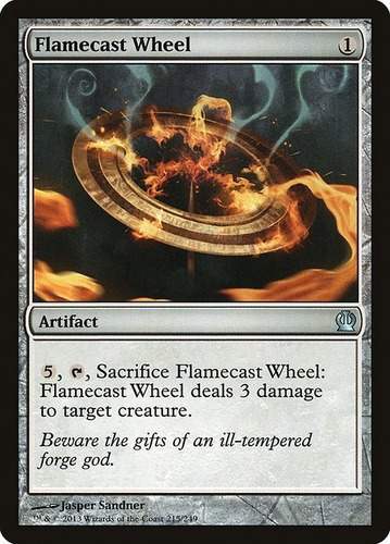 Carta Magic Flamecast Wheel Theros Mtg