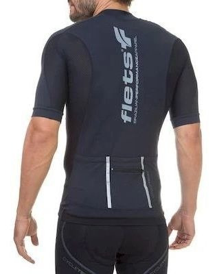 Imagem 2 de 3 de Camisa Ciclismo Flets Manga Curta Sem Recorte Masculina
