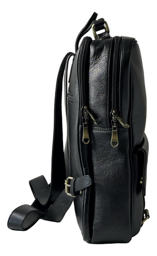 Mochila De Lujo De Cuero Genuino Mochila Elegante Viajes De