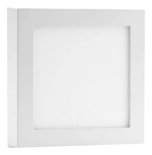 Panel Led Aplicar Cuadrado 18w Frío Cálido Neutro X 10 Unid.