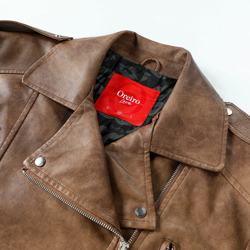 Campera Cuero Moto Biker Mujer Rockera Eco Motera Rocker