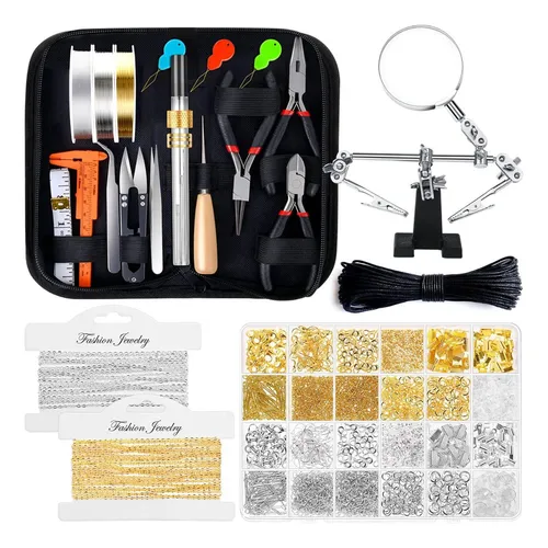 comprar 1850 Kit Herramientas Joyeria Pinzas Bisuteria Punta Juegos