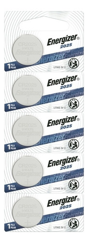 Cr2025 Energizer 2025 Lithium 5003lc Sb-t14 280-205