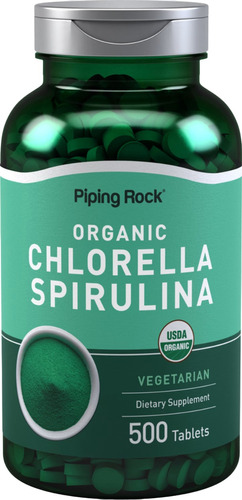 Clorella Y Spirulina 500 Tablet