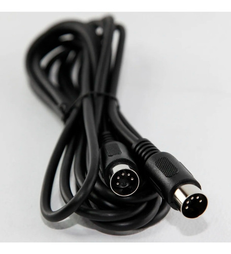 Imagen 5 de 8 de Cable Midi 4,5 Metros Midiplus Sintetizador Fichas Metalicas