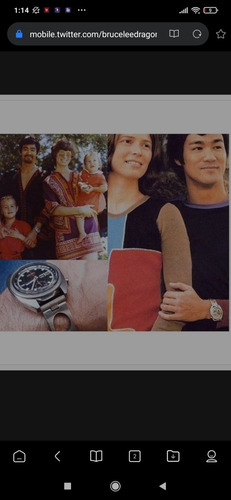 Vintage Seiko Bruce Lee 6139-6012 Original Cronógrafo 12/72