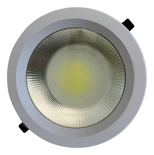 Kit 10 Dowlight Led 50w Branco Quente 3000k Top De Linha Cob