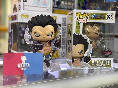 Funko Pop Luffy Gear Four Metallic 926 One Piece Protector Envio Gratis