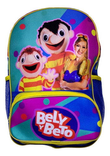 Mochila Bely Y Beto, Lonchera Y Lapicera