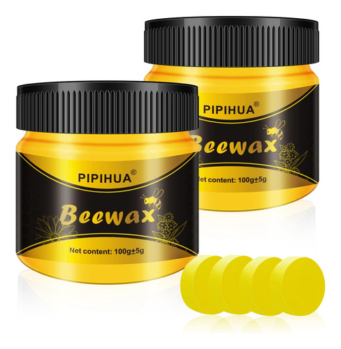 Pipihua Esmalte De Cera De Abejas, Cera De Abeja Para Mueble