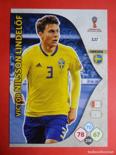 Carta Adrenalyn Xl Mundial Rusia 2018 / Victor Nilsson Linde