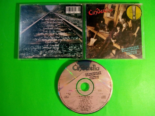 Cinderella - Heartbreak Station (cd Álbum, 1990, E U A)