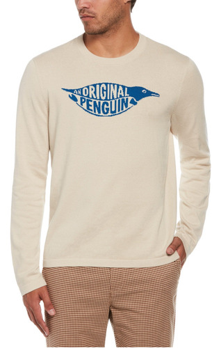 Suéter De Algodón F23 Penguin Logo