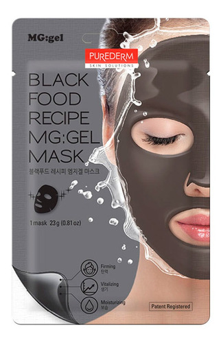 Purederm Mascara Negra De Mggel Revitaliza E Hidrata