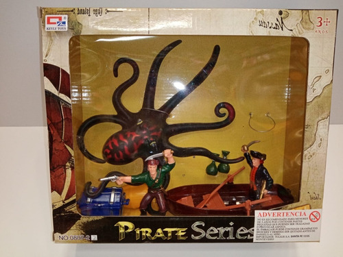 Set De Pirata Con Pulpo 