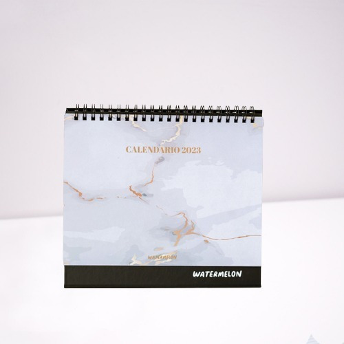 Imagen 6 de 6 de Calendario 2023 Planer Escritorio Premium Color Anillado