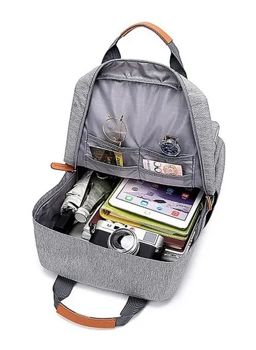 Mochila Urbana Notebook Reforzada Hombre Mujer Viaje Escuela