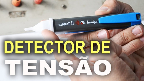 Detector De Tensão Sem Contato Minipa Ez Alert Ii