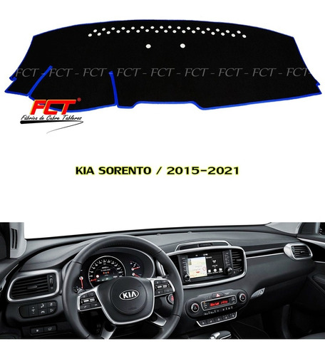 Cubre Tablero / Kia Sorento/ 2016 2017 2018 2019 2020 2021 F