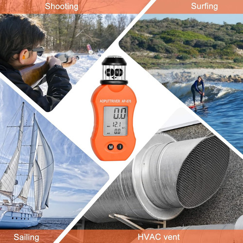 Anemometro Para Medir Velocidad Del Viento Temperatura
