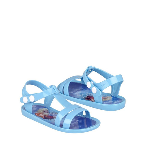 Sandalias Frozen Fra-1443 14-17 Simipiel Azul 