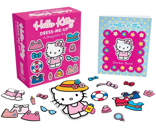 Mini Coleccionable Hello Kitty Dress Me Up A Magnetic Kit