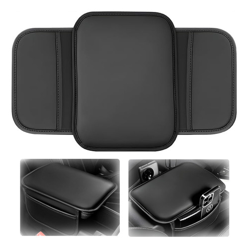 ;= Funda Cubre Descansa Brazos Almohada Cuero Codera Auto