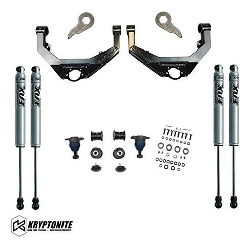 Stage 3 Kit Nivelacion Amortiguador Fox Para Chevy Gmc