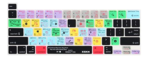 Ableton Live English Silicone Shortcuts Keyboard Cover ...