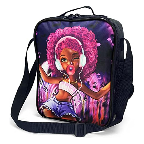 Cezehaji African American Black Girl Alnch Bag Gf1gl