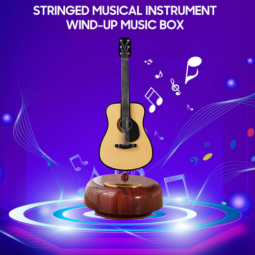 Musicbox Twirling Music Caja De Música Guitarra Eléctrica Up