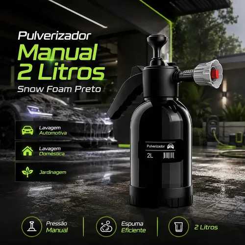 Bahrein Pulverizador Spray Snow Foam Manual 3 em 1 para Água Químicos