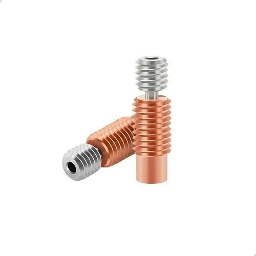 Barrel M6-m7 Para E3d V6 Bimetal Cobre Y Titanio Roscado 